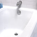 Keeney 1.5-in Brushed Nickel Roller Ball Drain with PVC Pipe