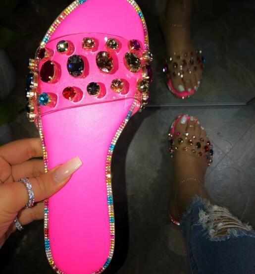 summer casual slip on slippers
