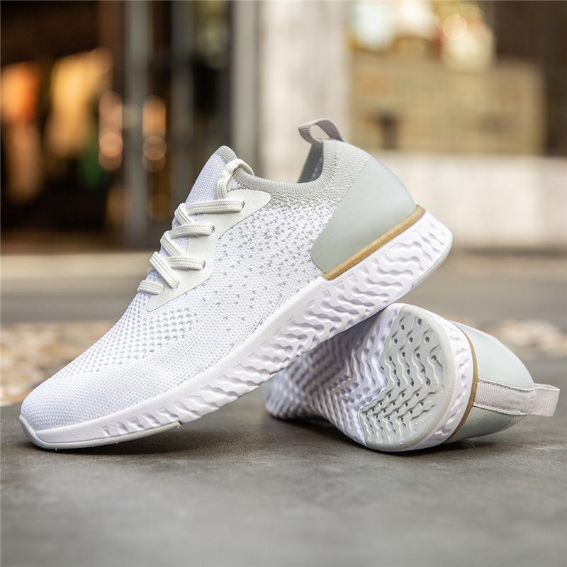 womens flyknit tennis lace up sneakers