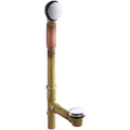 KOHLER 1.38-in Polished Chrome Pop-up Drain with Brass Pipe