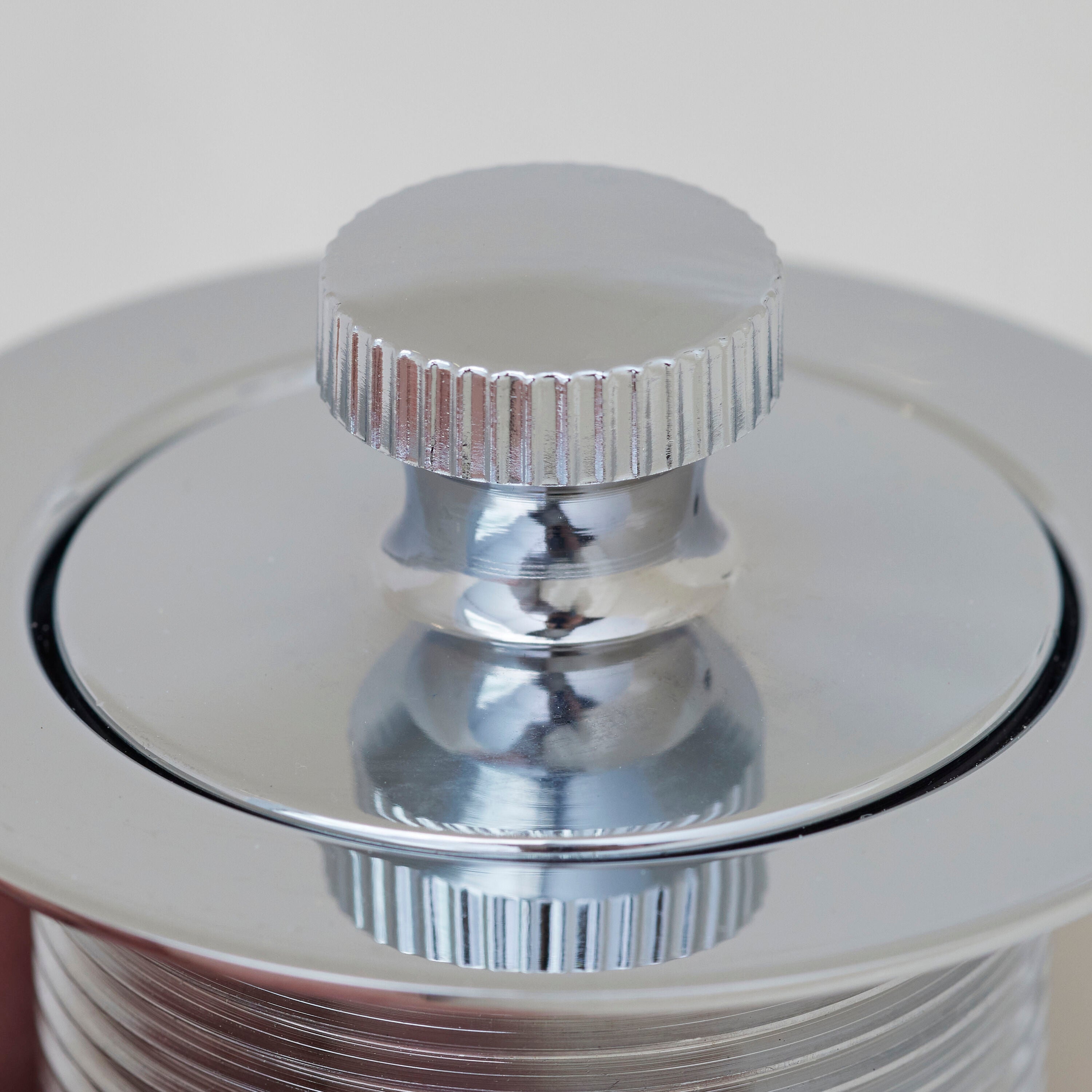 Jones Stephens 1-1/2 in. Lift and Turn Bath Tub Drain with 1-7/8 in. O.D. Threads, Chrome