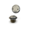 Keeney 1.5-in Brushed Nickel Foot Lock Drain with Polypropylene Pipe