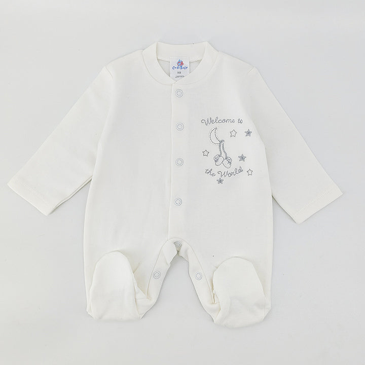 Factory Sell Newborn Baby Clothing Cotton Layette 8 PCS Baby Clothes Gift Set in Basket