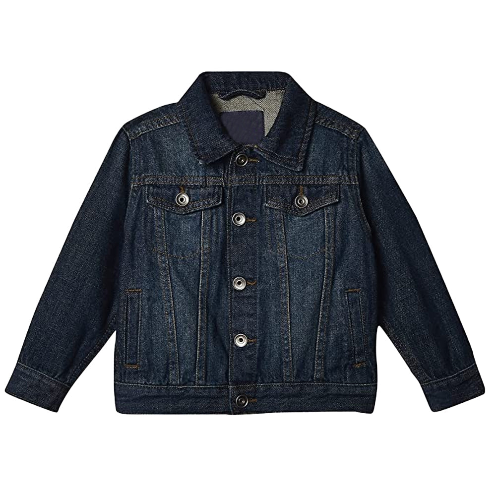 New Custom Made Kids Denim Jeans Shirts Outdoor Wear Kids Clothing Comfortable And Breathable To Wear