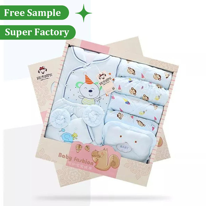 Custom Printed Color Baby Clothes Gift Box Kids Clothing Packaging Boxes