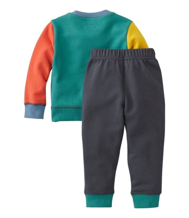 High Quality Custom Baby Boy Clothes Kids 2024 Tech Fleece 100% Cotton Luxury New Born Sweat Pant Tracksuit Set
