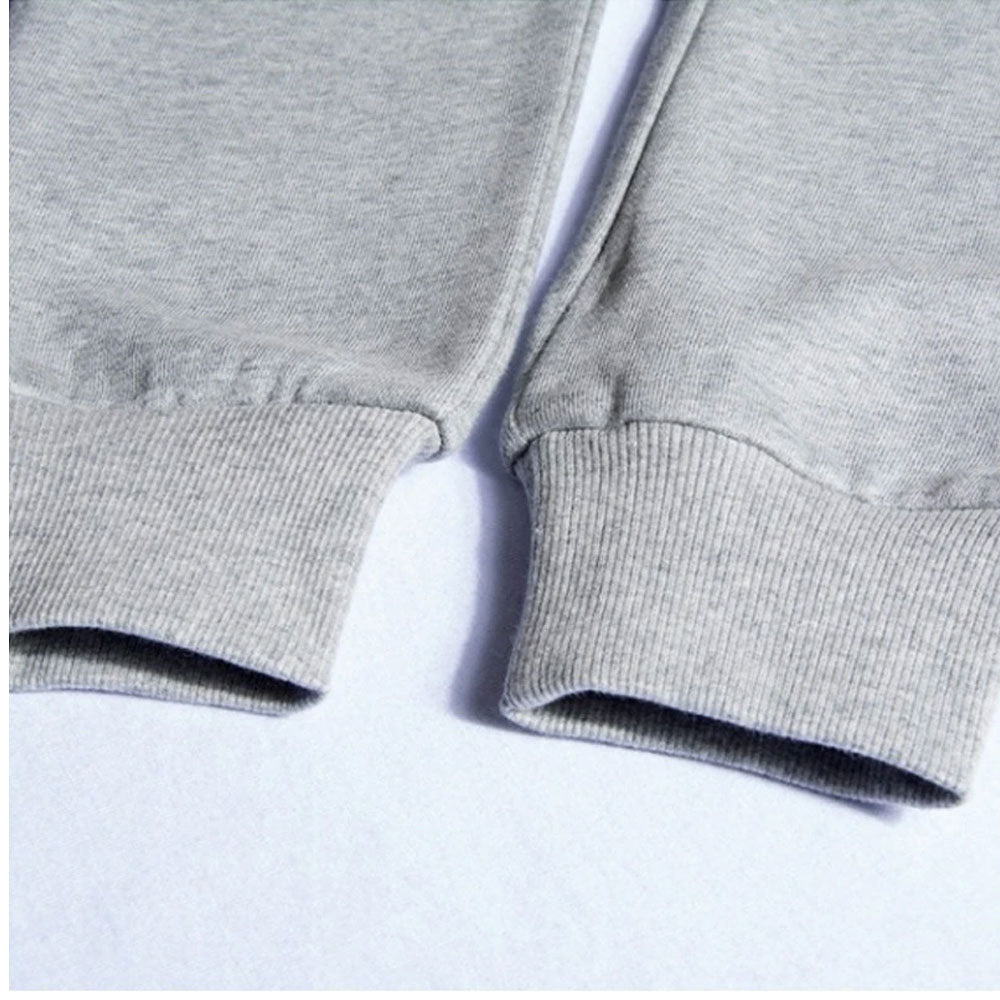 Men's Casual Pants With Pockets Autumn Winter Fleece Trousers Drawstring Everyday Polyester Cotton Pants Gym Jogger Sweatpants