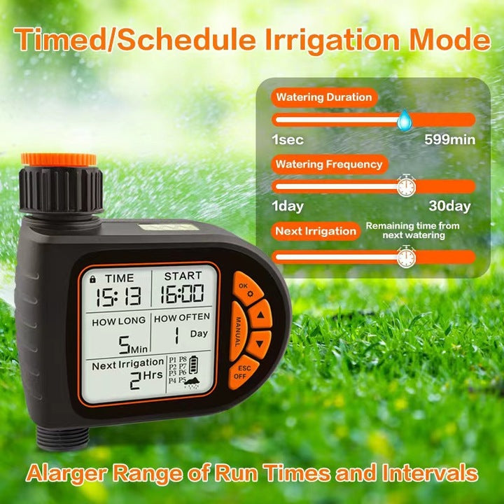 Automatic Watering Device Garden Balcony Farm Sprinkler Timer Outdoor Irrigation Controller Smart Timing Gardening