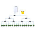 16-head Drip LCD Smart Mode Home Gardening Office Indoor Potted Plant Automatic Timed Water Flower USB Powered Irrigation System