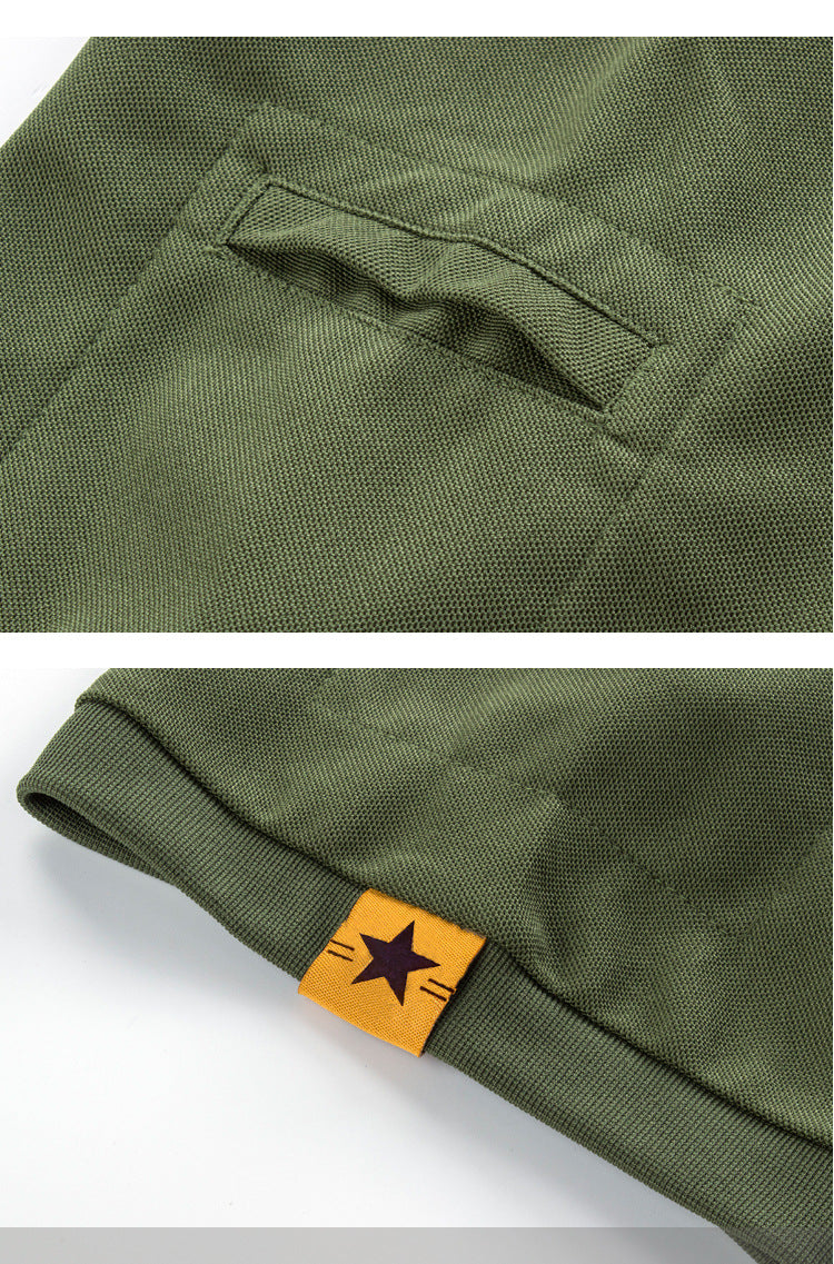 Plus Size Men's T-shirts O-neck Top Clothing High Quality Quick Dry Tactical Short Sleeve Printing Logo 100 Cotton Tshirts