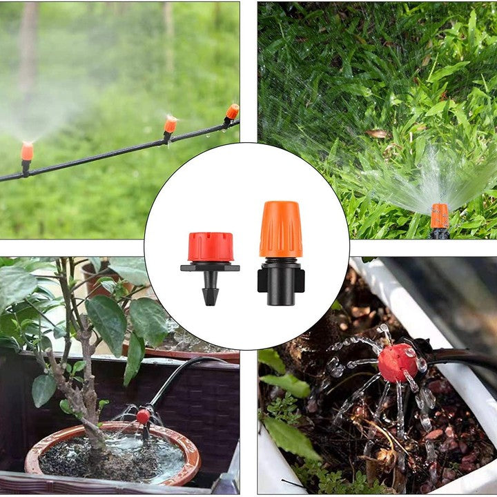 164ft Adjustable Garden Drip Irrigation Kit with Hose Automatic Watering System Gardening Agriculture GreenSpace Patio Lawn Care