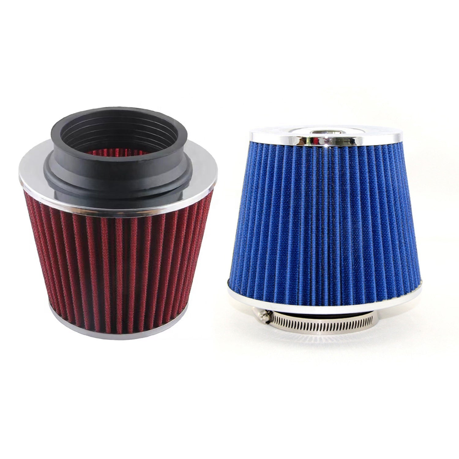 High Flow Racing High Performance Tapered Sport Airfilter Universal Car Purifier Cone Intake Air Filter