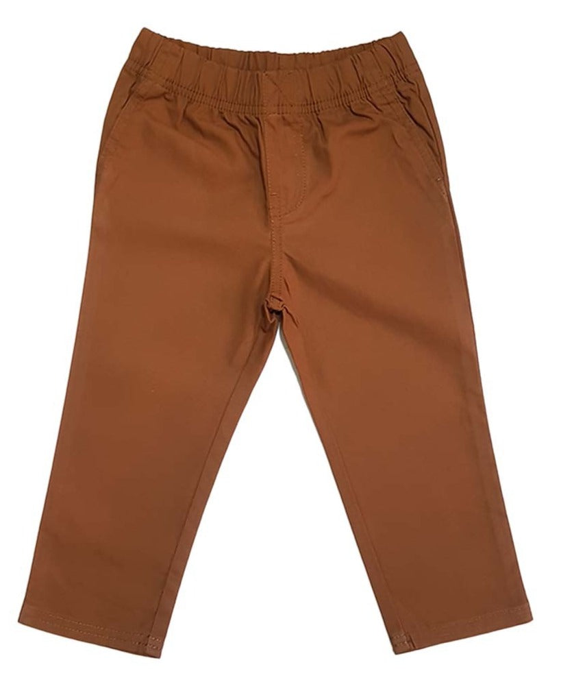 Cute and Comfy: Soft Comfort Toddler Boys Cotton Chino Pant