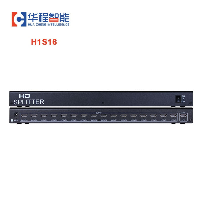AMS-H1S16 Video Splitter Survillience Monitor Advertise Screens Splitter Resolution LED Rental Backlit Display for Splitter