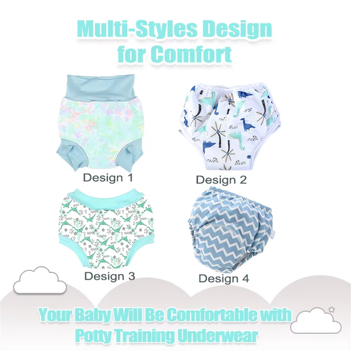 Waterproof Leakproof Baby Toddler Thick Potty Training Pants Underwear Toilet
