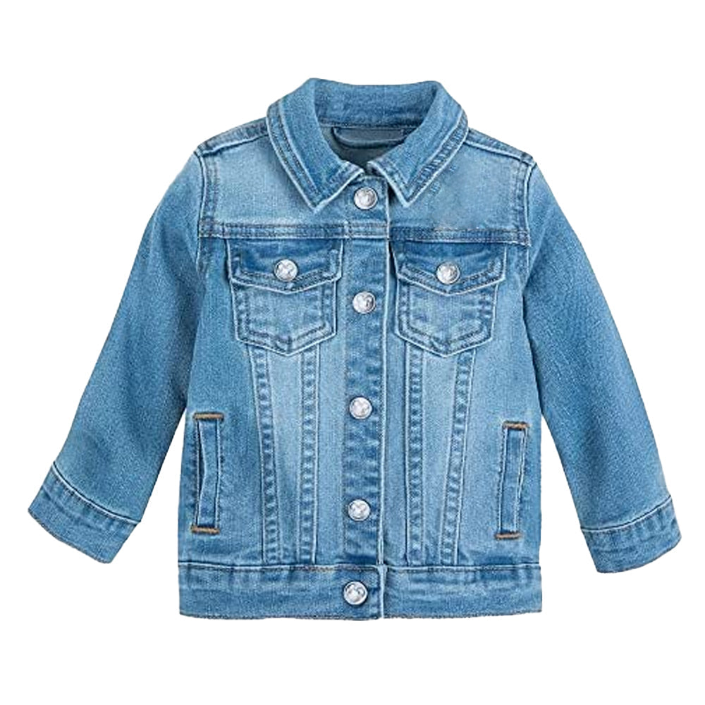 New Custom Made Kids Denim Jeans Shirts Outdoor Wear Kids Clothing Comfortable And Breathable To Wear