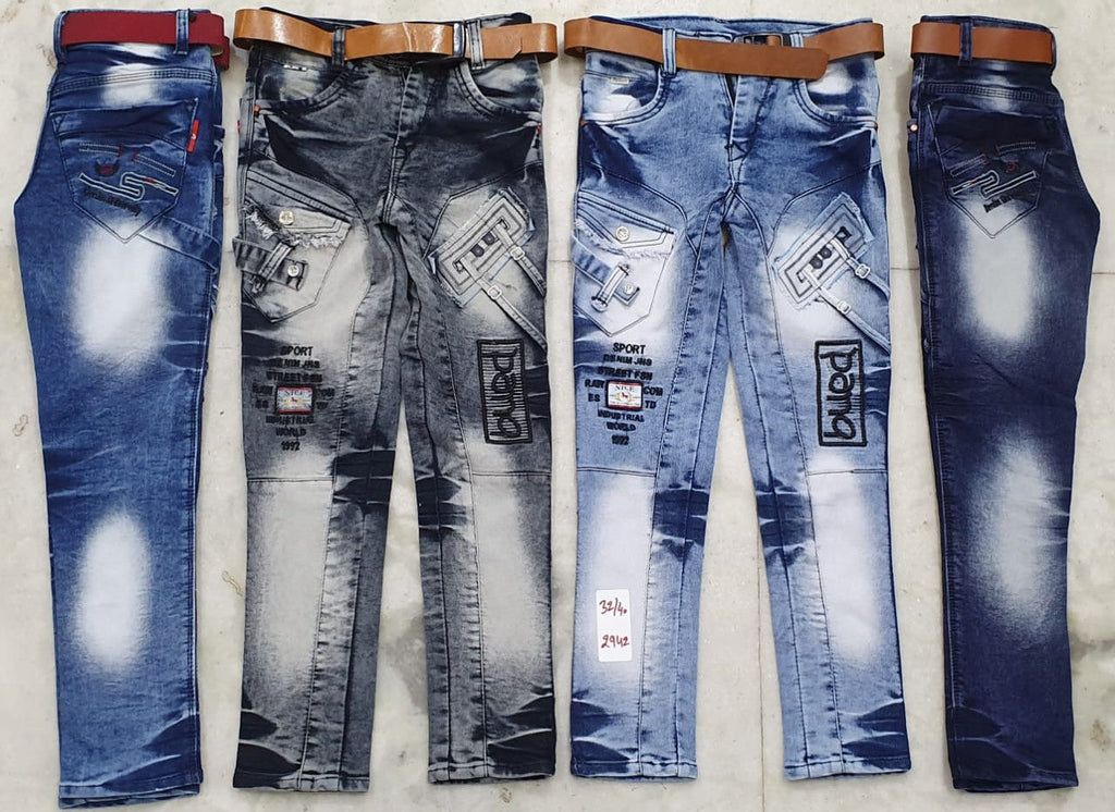 top quality custom  comfortable sweat absorb summer cool handcrafted denim jeans  pants for boys men