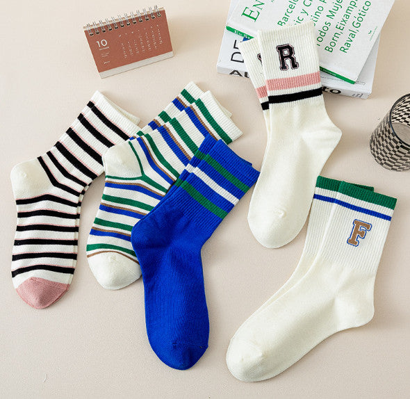 High quality -  New Arrival Men Socks -  Colorful Customized Printed Sport Sock- ribbed cotton socks  from Vietnam