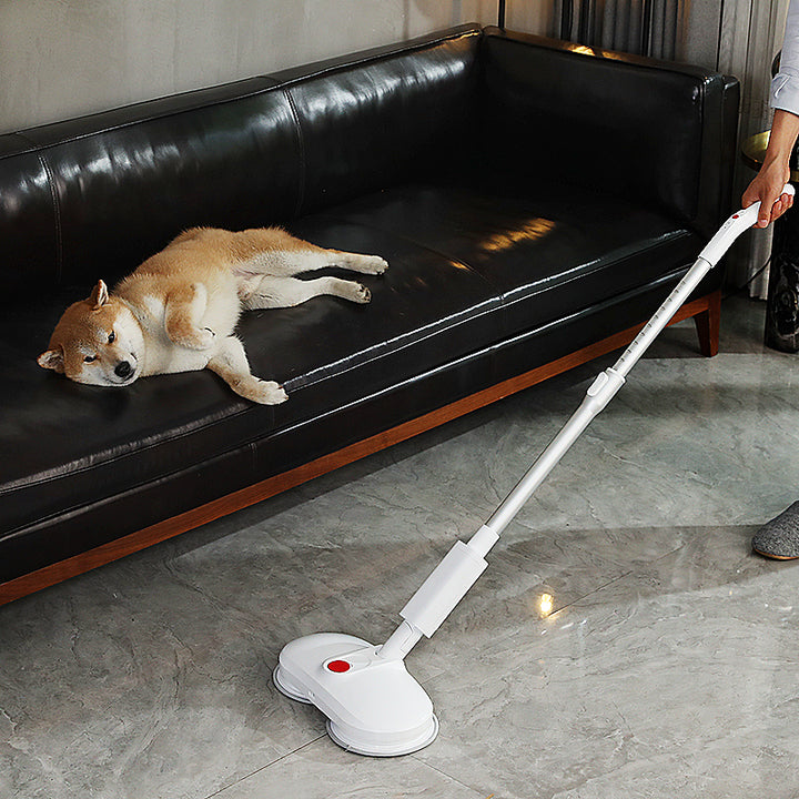 Hot Sale Cordless Smart Electric Spraying Floor Mop with Auto Cleaning Base Electric Floor Scrubber with Dual Rotating Mop Pads