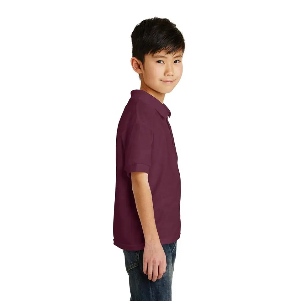 6-14 Years Wholesale 100% Cotton Pique Boy Kids Polo Shirts
