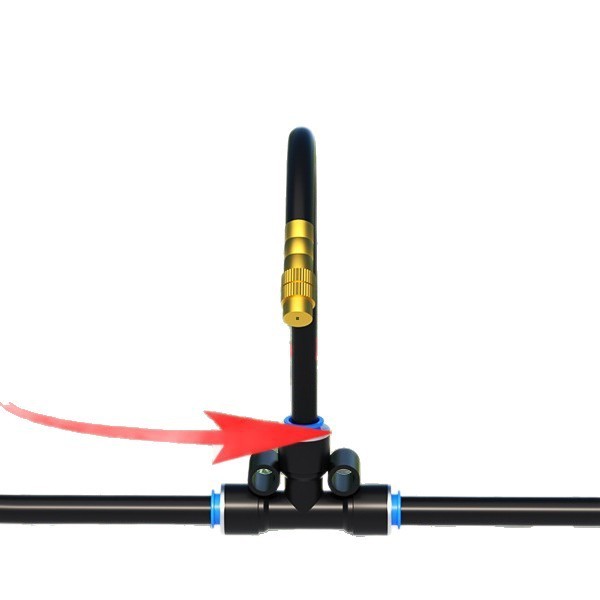 200FT Adjustable Garden Drip Irrigation Kit Patio Lawn Care Automatic Watering System Adjustable Curved Universal Sprinkler Head