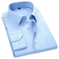 New Premium Quality Men's Casual Shirts 2023 Single Breasted Mens Slim Fit Dress Long Sleeve Shirts Soild Male Social Shirts