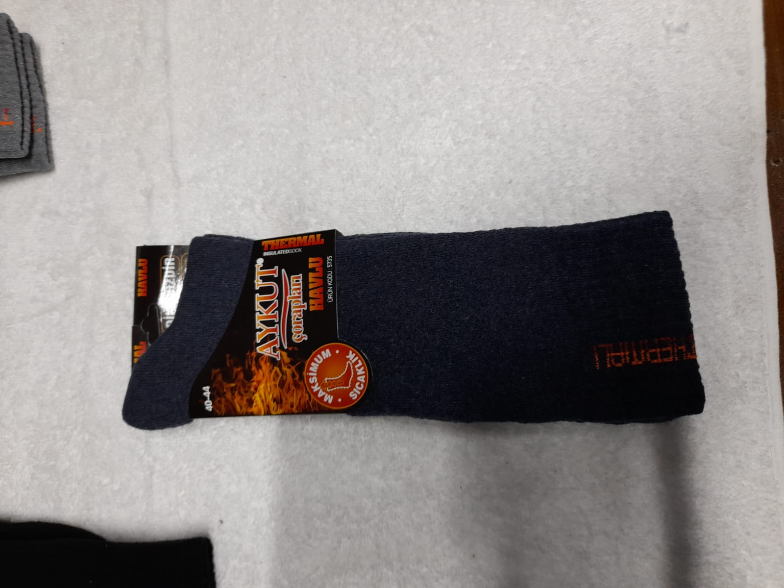 Man Sock Thermal from Turkey very nice quality for Winter four color available to shipping