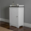 Bathroom Cabinet – Floor Cupboard for Storage (White) Bathroom Furniture