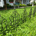 Decorative Garden Fence 10pcs Detachable Garden Border Edging Fence Indoor Plant Trellis For Potted Plants Climbing