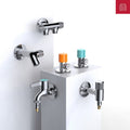 Diiib Brass Faucets Washing Machine Bathroom Corner Wall Mounted Water Tap Outdoor Kitchen Garden Bath Toilet Mop Pool Taps