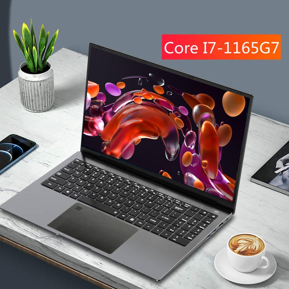 fingerprint unlock super gaming laptop 15 6 inch ips screen intel core i7 1165g7 11th notebook windows 10 11 pro laptops