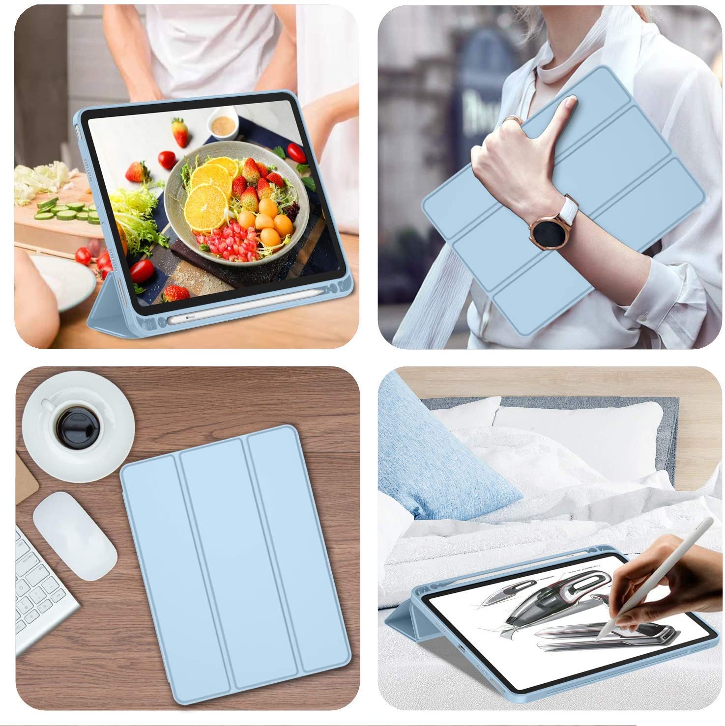 goojodoq case for ipad pro 11 2021 case for ipad air 4 case air 2020 10 2 pro 12 9 12 9 2021 for ipad 8th 9th generation mini 6 tablets e books case