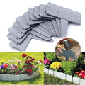 Garden Fence Cobblestone Border Lawn Edging Craftsmanship Waterproof DIY Prop Outdoor Landscape Flower Decorations
