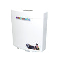 Factory Wholesale Eco-Friendly Modern Minimalism Hand-Pressed Floor Installation Toilet Water Tank Polypropylene