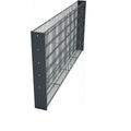 1.2m 1.5m 2m Height 50x200mm Hole Gabion Fence Stone Cage Retaining Lattice Wall