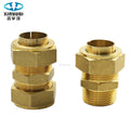 High-quality Brass Corrugated Pipe Compression Fittings