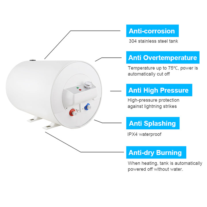 Low Price Chauffe Eau Electrique Storage Hot Water Shower Heaters Mini Instant Electric Water Heater