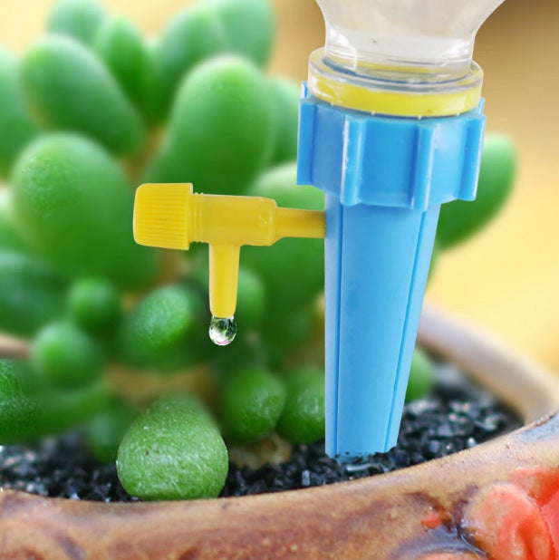 Auto Home Garden Watering Spike PVC Self-Drip Irrigation System for Plant Water Saving Plastic Material