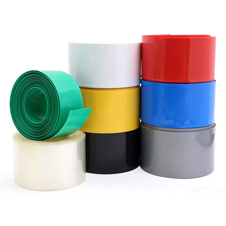 ZH-PVC 60mm PVC Heat Shrink Tubing Strong Shrinkage Insulation Customizable Heat Resistant for Wire Protection 600V Rated 35lb