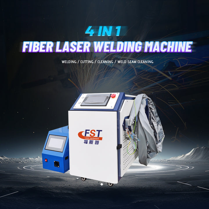 Handheld 1500w 2000w 3000W Portable Laser Welding Machine Fiber Laser Cleaner Welding Cleaning Machine for Metal Rust Removal