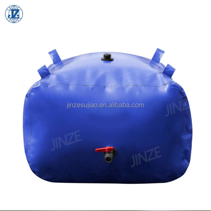 1000L 5000L 8000L 10000L Waterproof Flexible Portable PVC Tarps Tarpaulin Water Storage Bladder Tank for Agriculture Irrigation