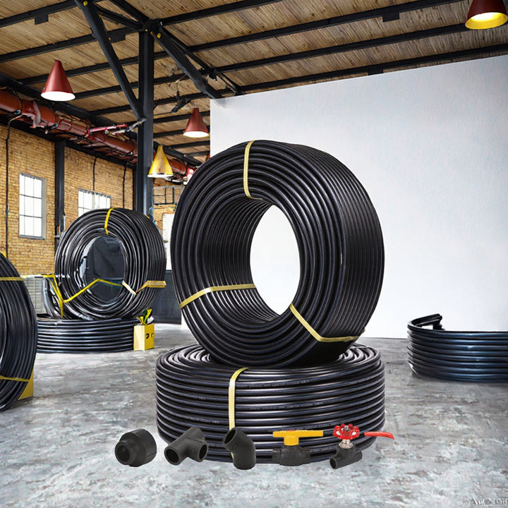 HDPE High Pressure Resistant Irrigation Water Pipe DN160 PN10 Black Socket Fusion