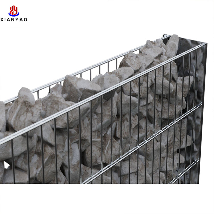 Stone Cage Mesh Burn Basket Factory Price Gabion Fence Price Gabion Retaining Walls