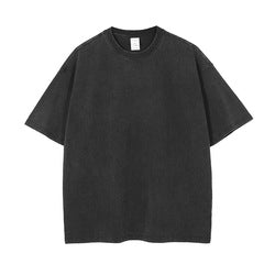 Nice Youpin clothes men direct-to-garment print DTG digital print oversize high street wear tshirt high quality acid washed tshi