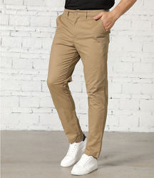 Custom Small MOQ Summer Classic Office Button Zipper Men's Chino Long Pants Trousers Chinos Casual Men Pants