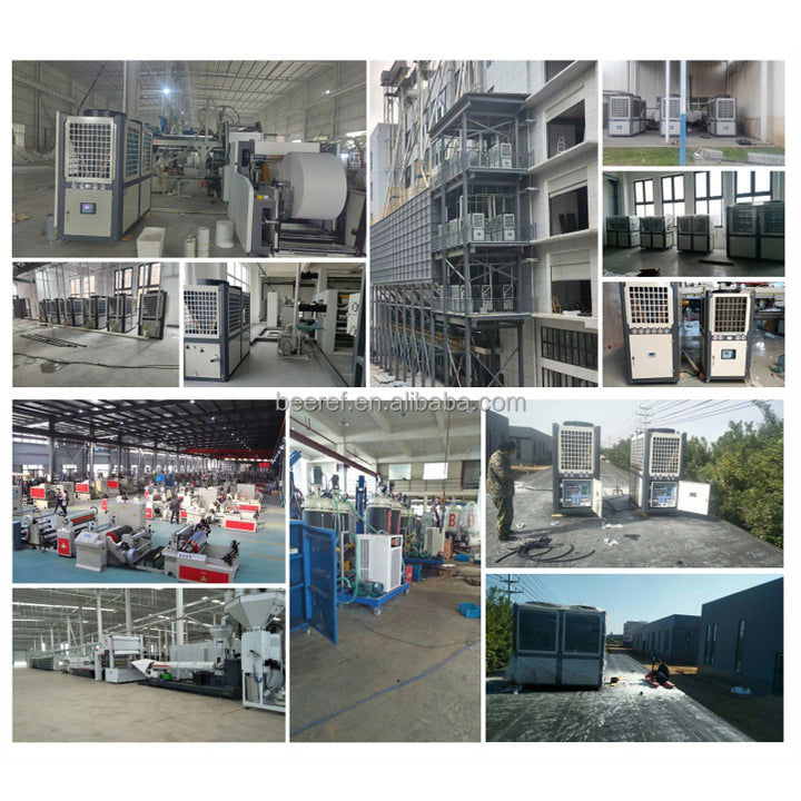 BEE High-performance Air-Cooled Chiller 1.5HP with High Efficiency Scroll for Commercial Vending Machine Cold Plunge Tub