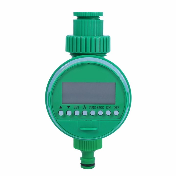 Green Automatic Intelligent Electronic Water Timer for Agricultural Irrigation