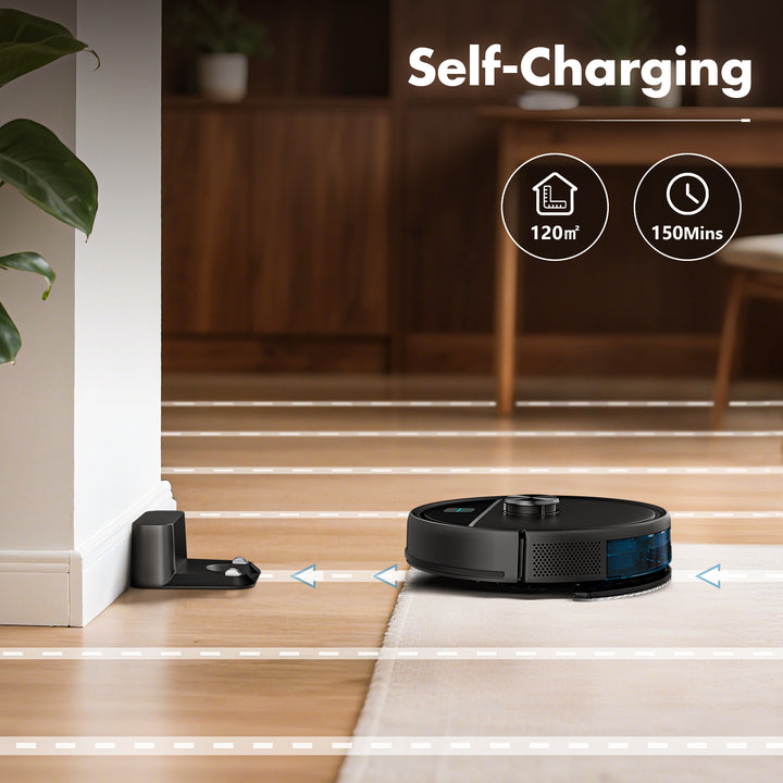 Household Vacuum Cleaner Robot Wet and Dry Robot Aspirapolvere Automatic Sweep and Mop With Self-Emptying Robot Vacuum Cleaner