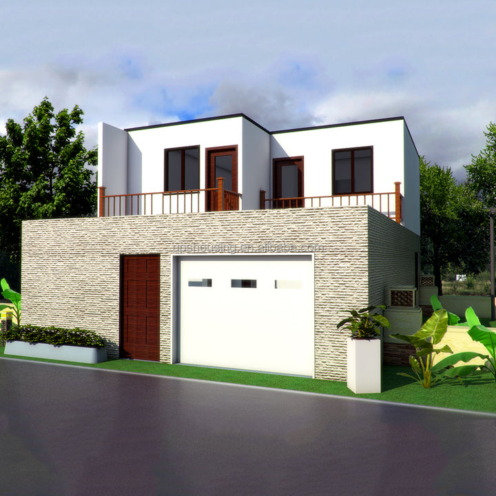 Airbnb for Sandwich Panel Waterproof Prefabricated House with Slab System for Real Estate Courtyard & Dining Applications