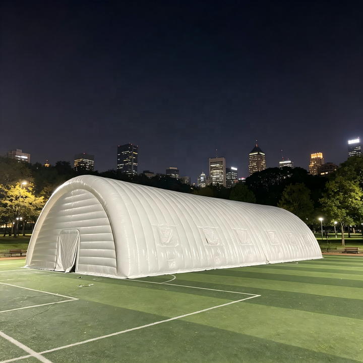 OEM Outdoor Large Event Party Inflatable Airplane Garage Hangar Shelter Tent Giant Blow up Car Cover Tunnel Warehouse Tent
